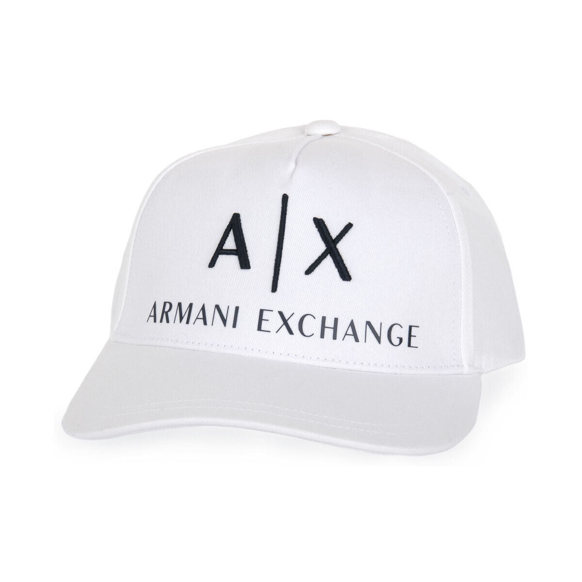 EAX  ARMANI 812 EXCHANGE BASEBALL HAT  Bílá