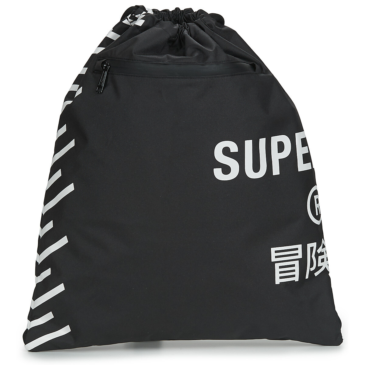 Superdry  CORE SPORT DRAWSTRING BAG  Černá