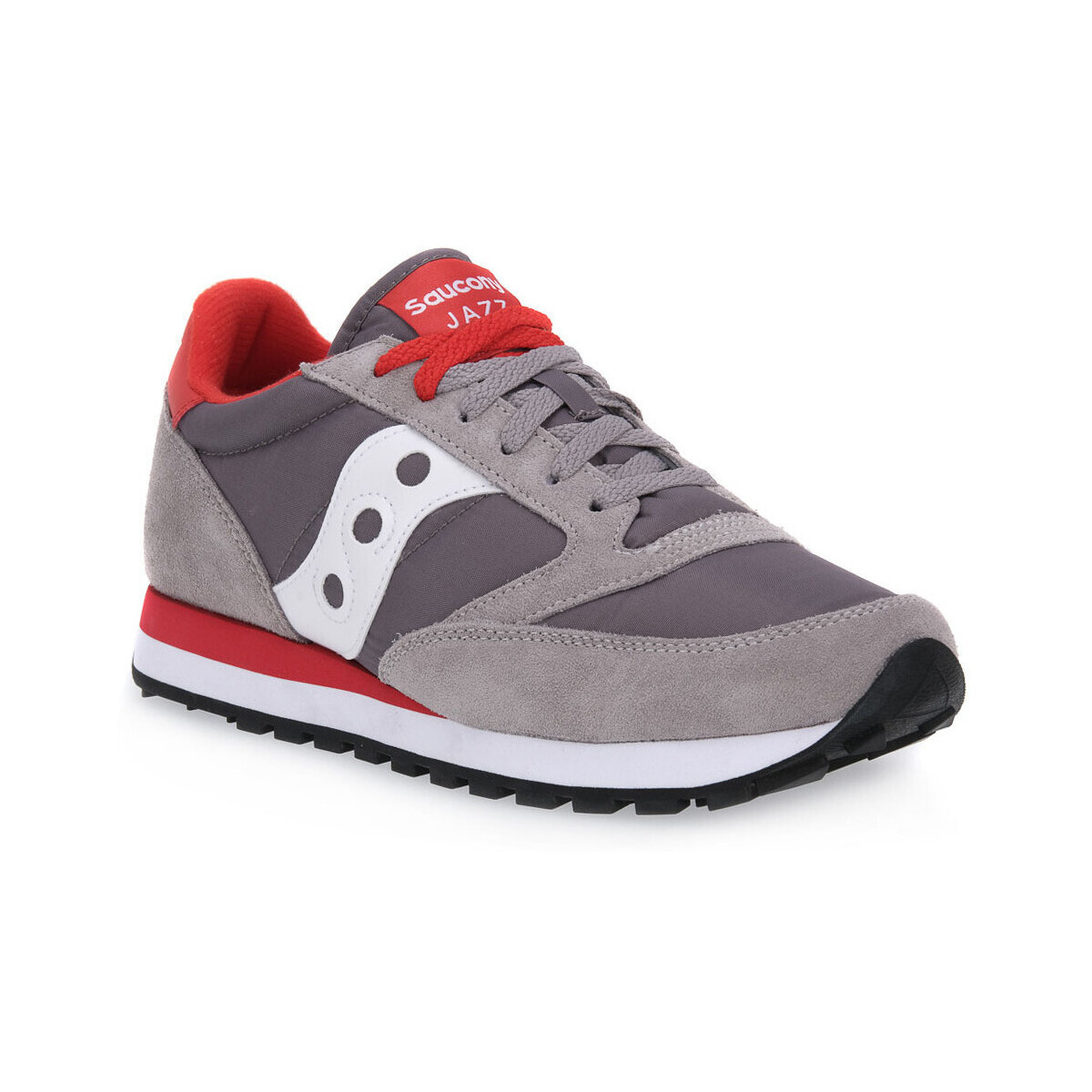 Saucony  650 JAZZ GREY WHITE RED  Šedá