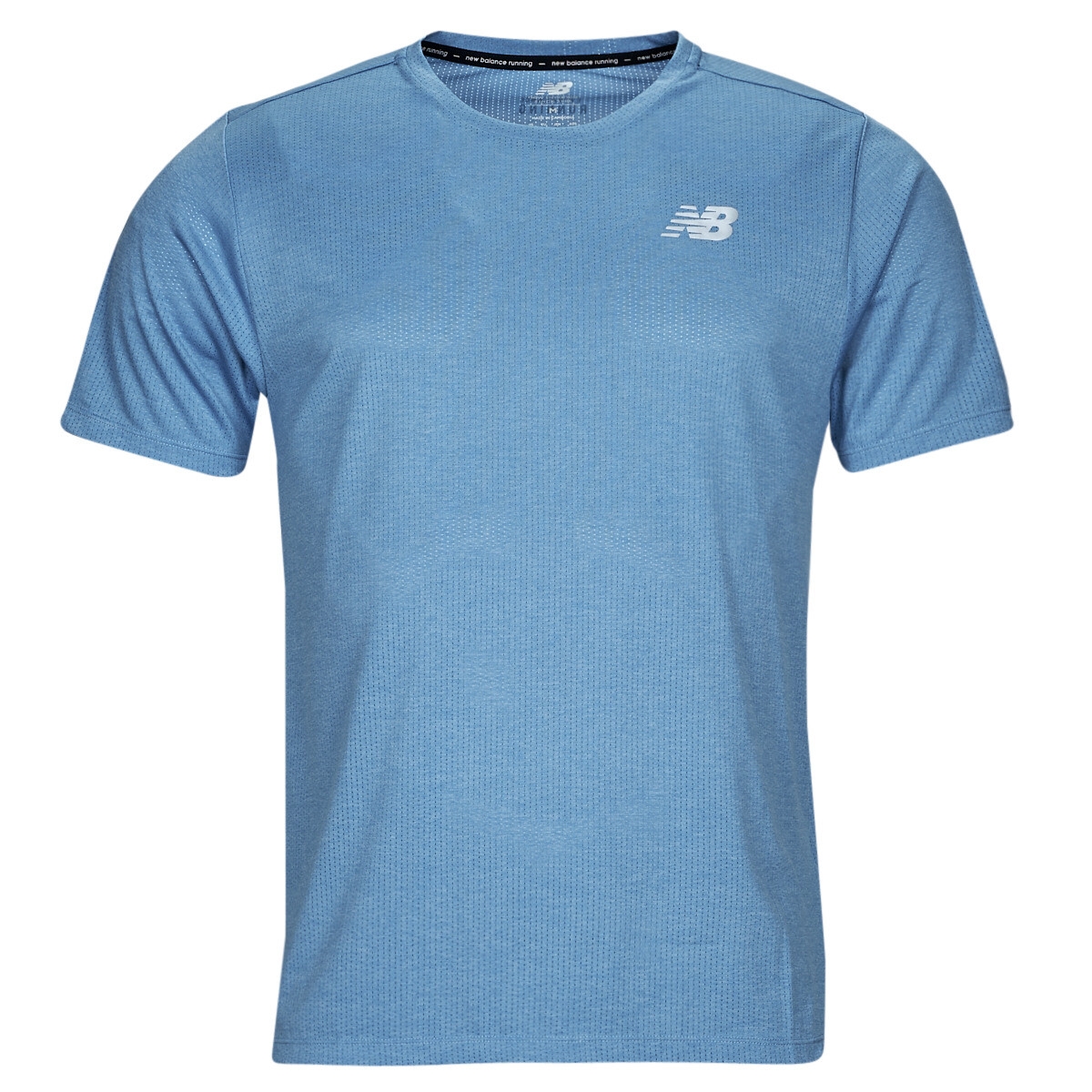 New Balance  Impact Run Short Sleeve  Modrá