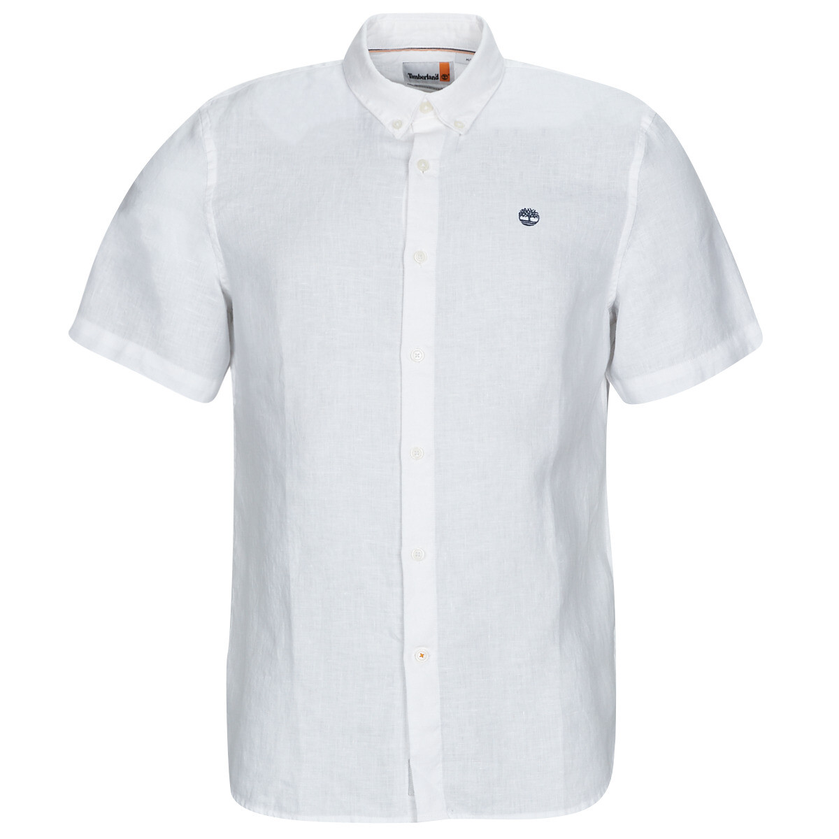 Timberland  SS Mill River Linen Shirt Slim  Bílá