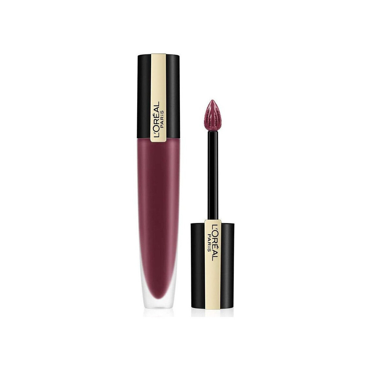 L'oréal  Signature Matte Liquid Lipstick - 103 I Enjoy Prune  Fialová