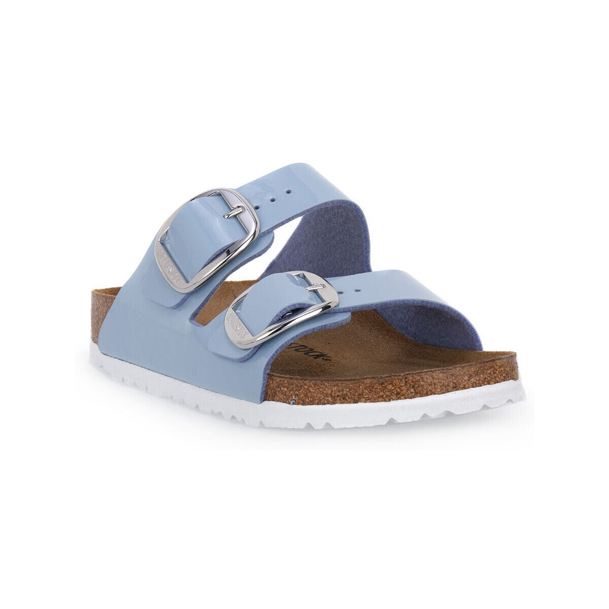 BIRKENSTOCK  ARIZONA DOVE BLUE PATENT CALZ S  Růžová