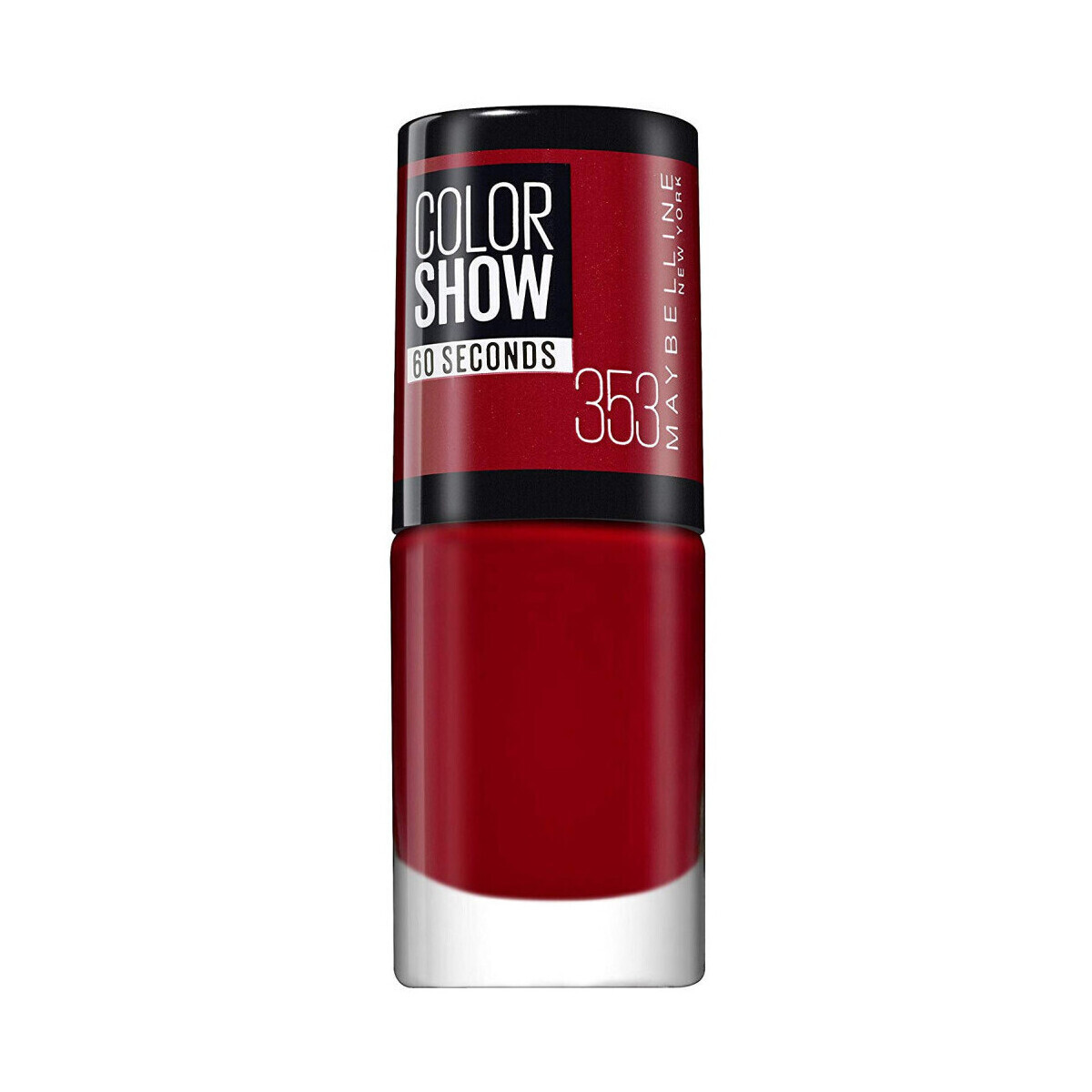 Maybelline New York  Colorshow Nail Polish - 353 Red  Červená