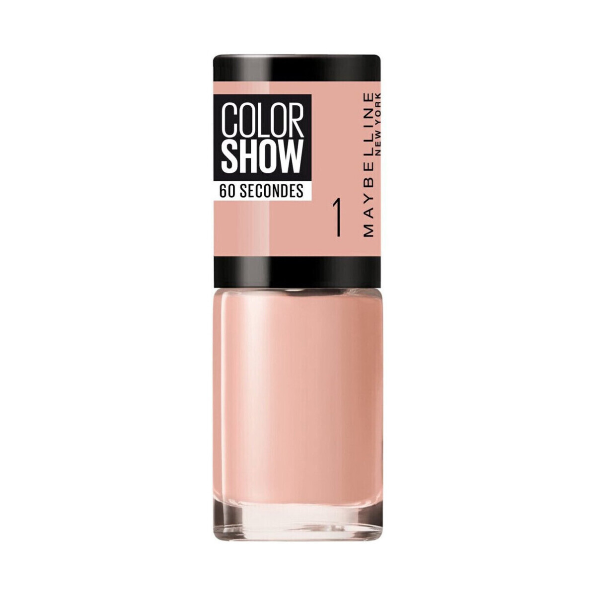 Maybelline New York  Colorshow Nail Polish - 1 Go Bare  Růžová