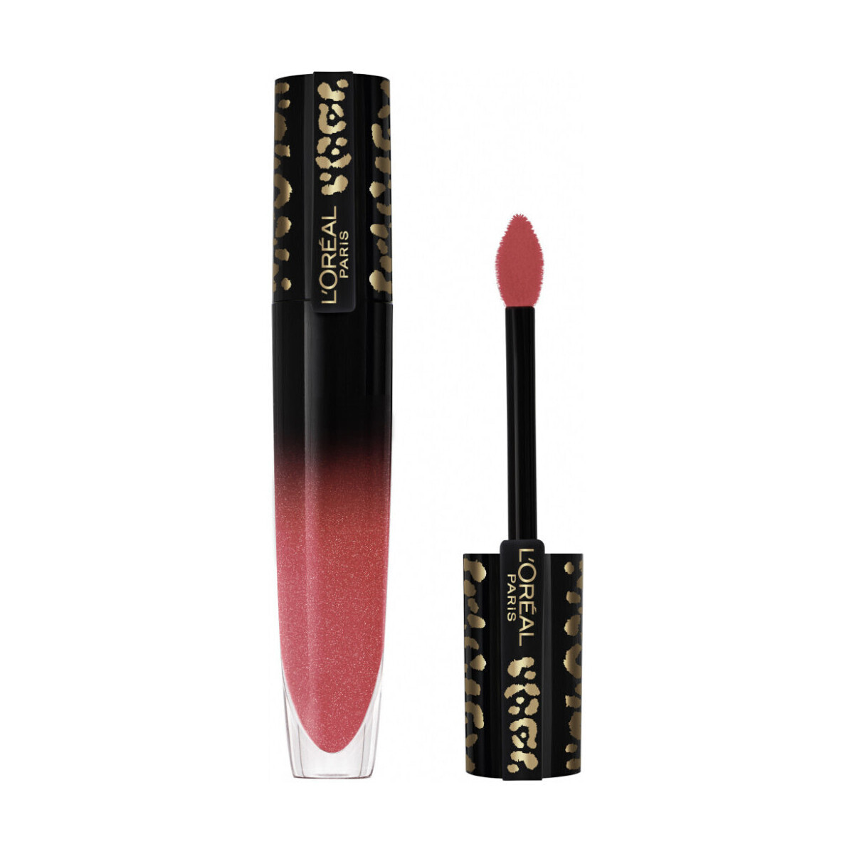 L'oréal  Signature Lacquered Liquid Lipstick - 320 Be Feminist  Červená