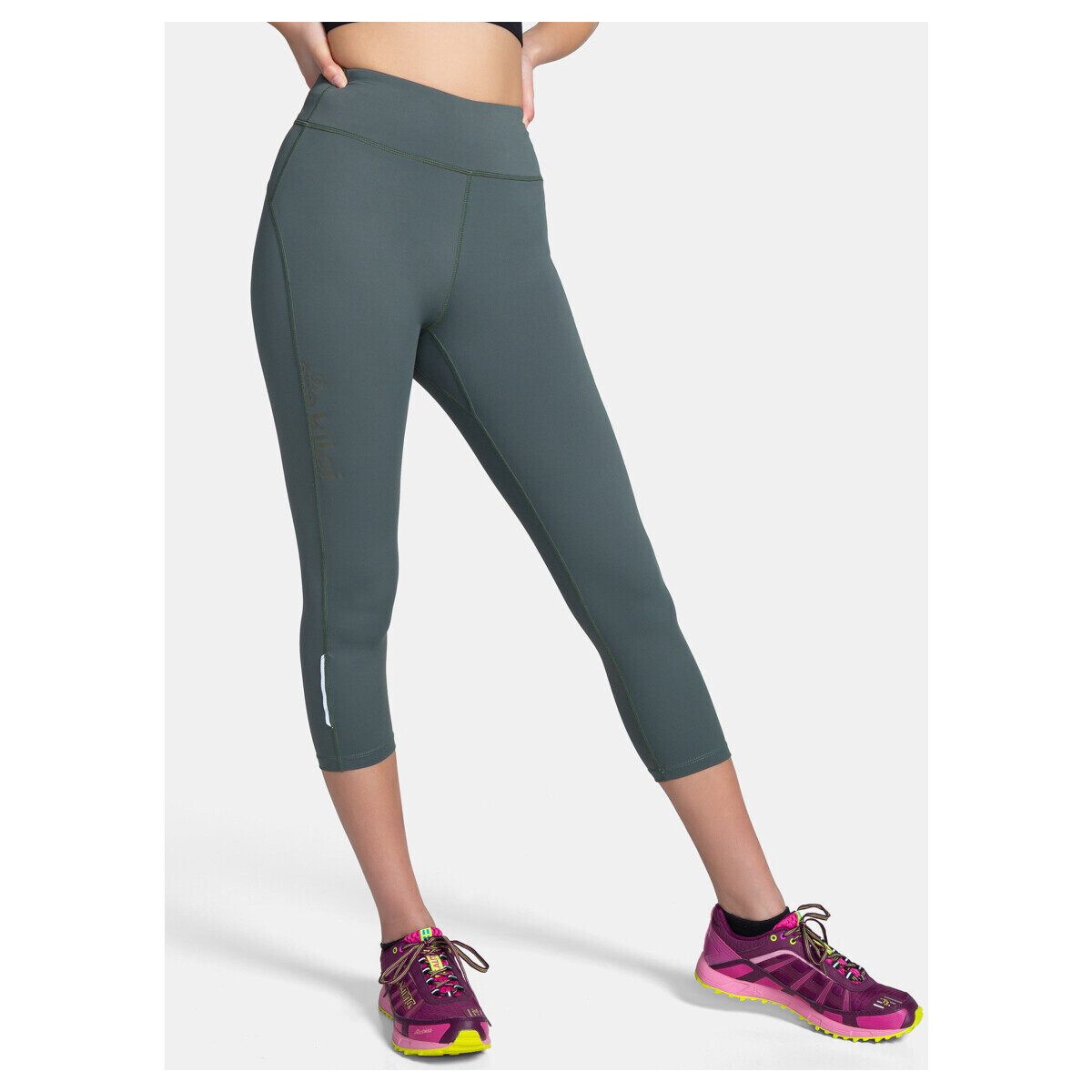 Kilpi  Dámské 3/4 legíny  AMIRA-W  Zelená