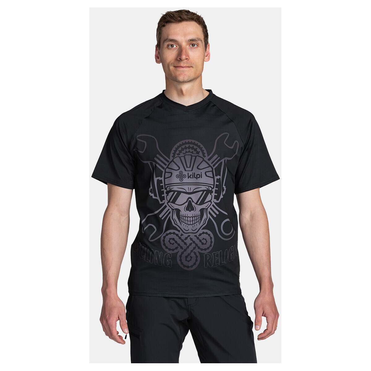 Kilpi  Pánský cyklistický dres  REMIDO-M  Černá