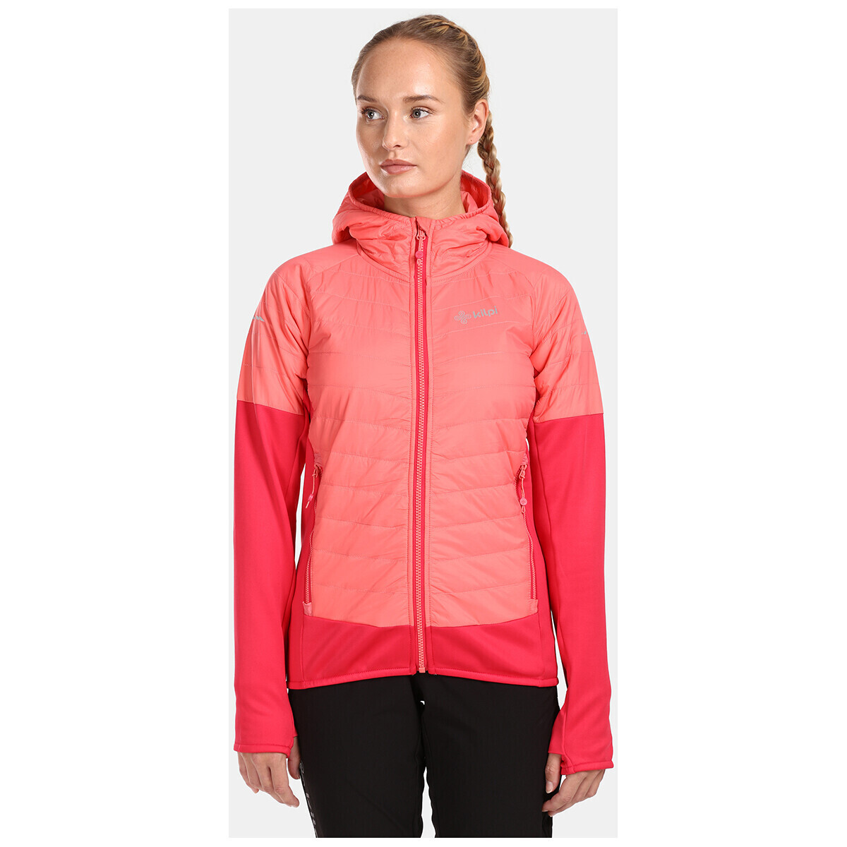 Kilpi  Dámská zateplená bunda  GARES-W  Růžová