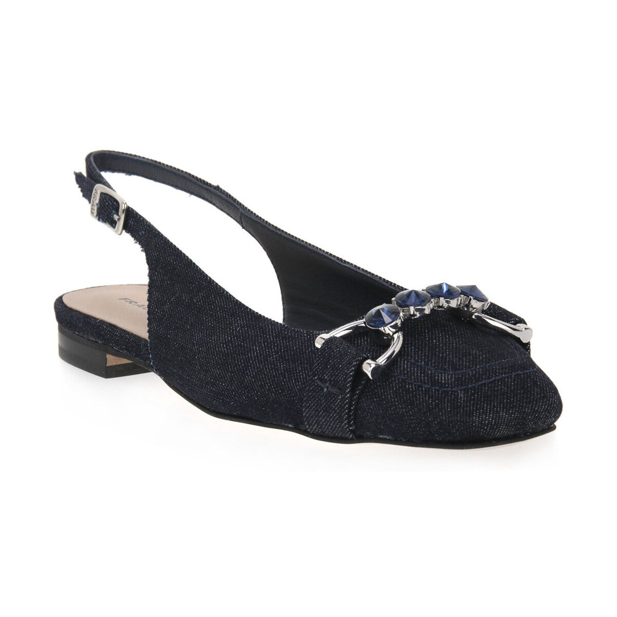 Frau  DENIM JEANS  Modrá