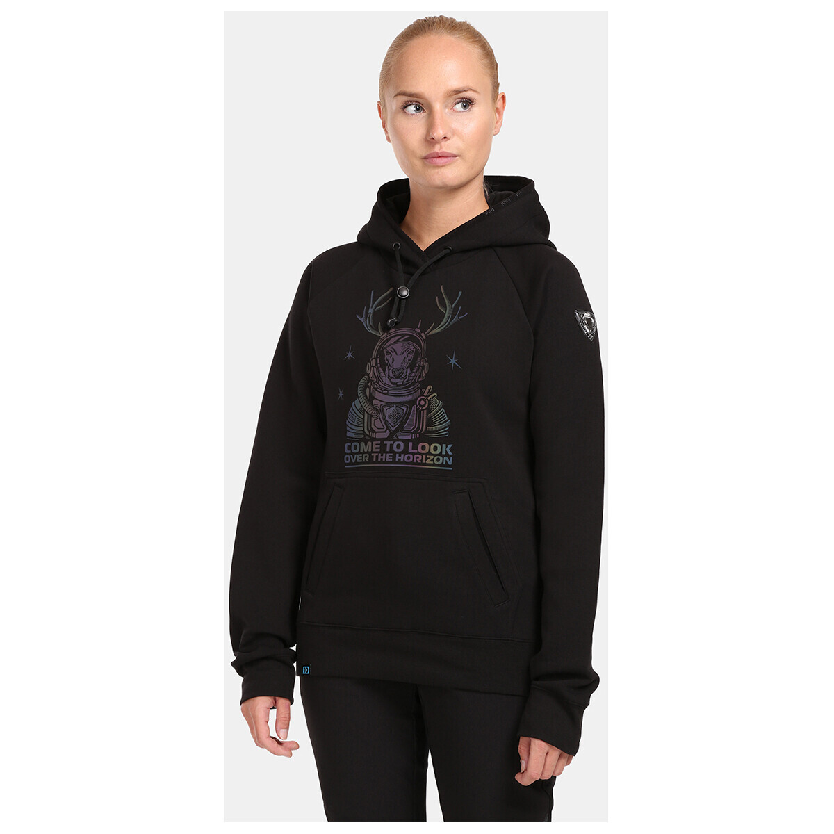 Kilpi  Dámská klokanka s kapucí  LTD BELLATRIX-W  Černá