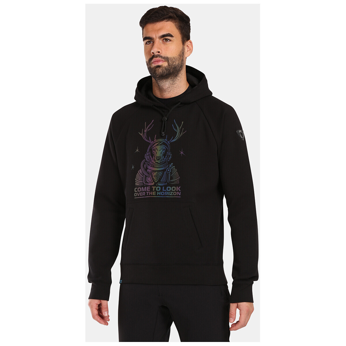 Kilpi  Pánská klokanka s kapucí  LTD BELLATRIX-M  Černá