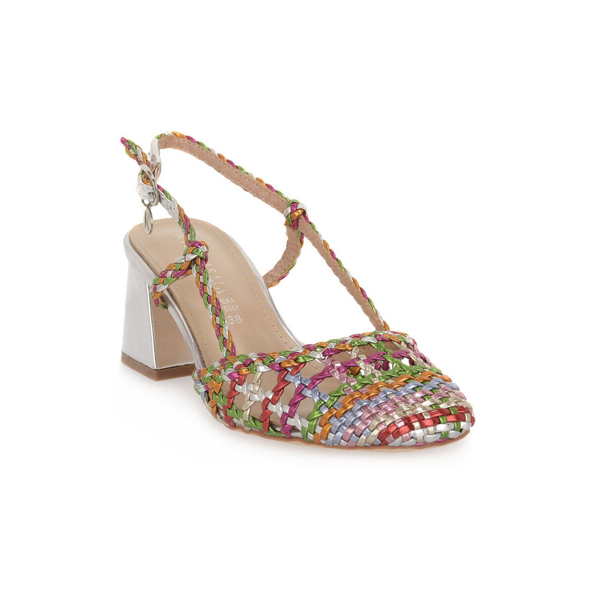 Kharisma  SLINGBACK MULTICOLOR  Šedá