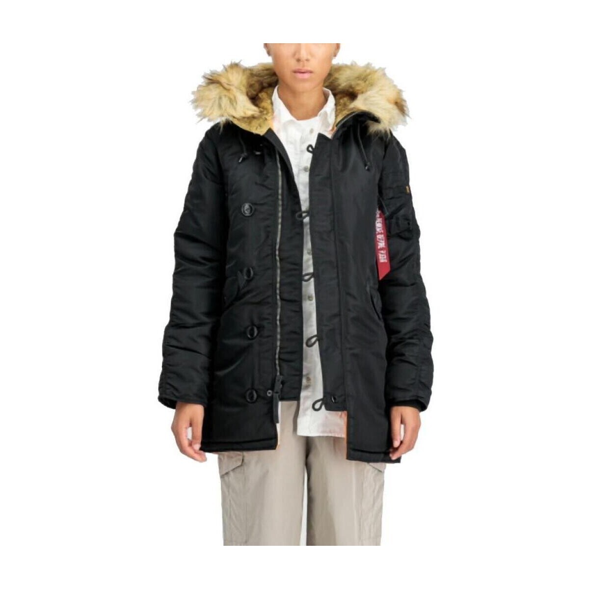 Alpha Industries  N-3B AIRBORNE  Černá