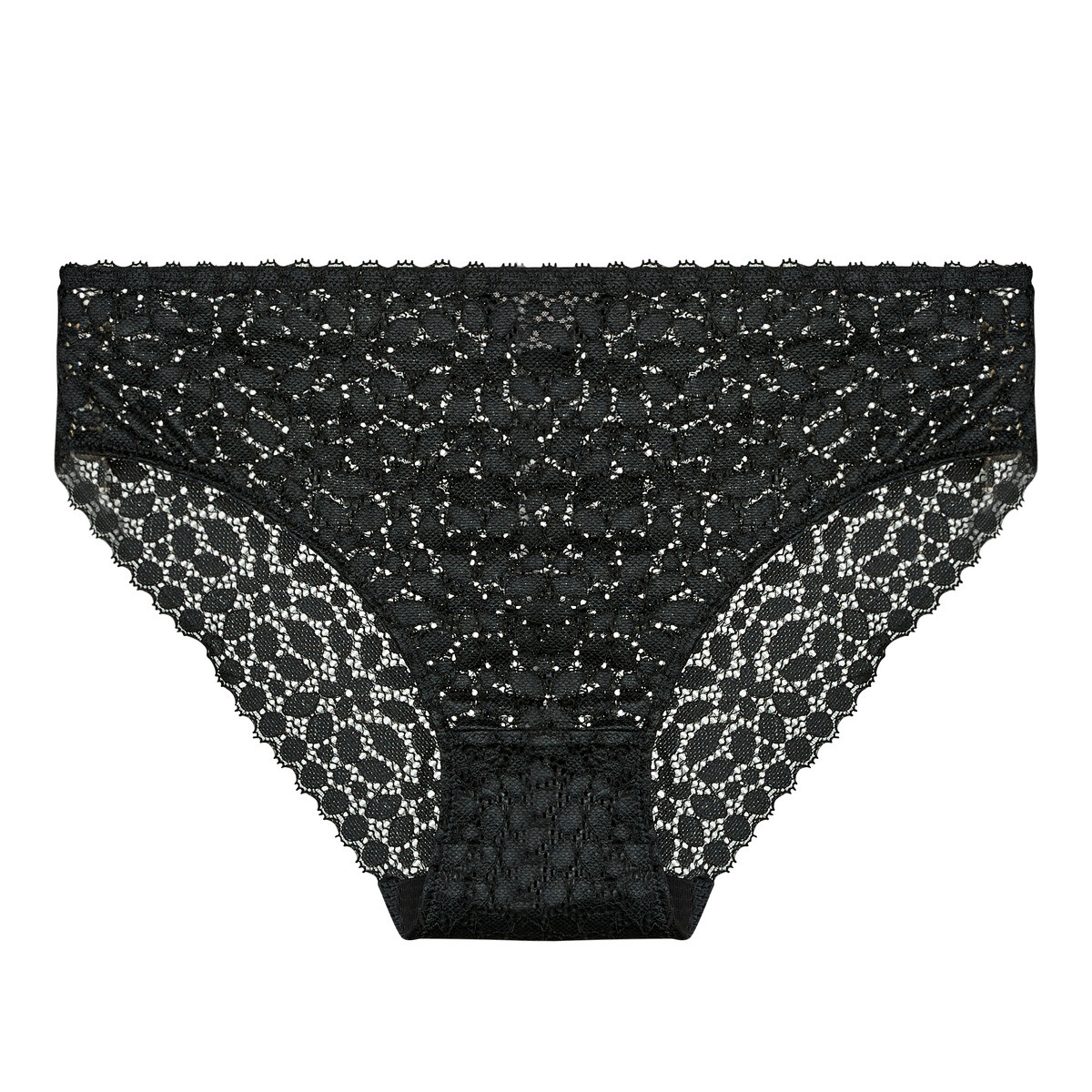 DIM  DAILY DENTELLE  Černá