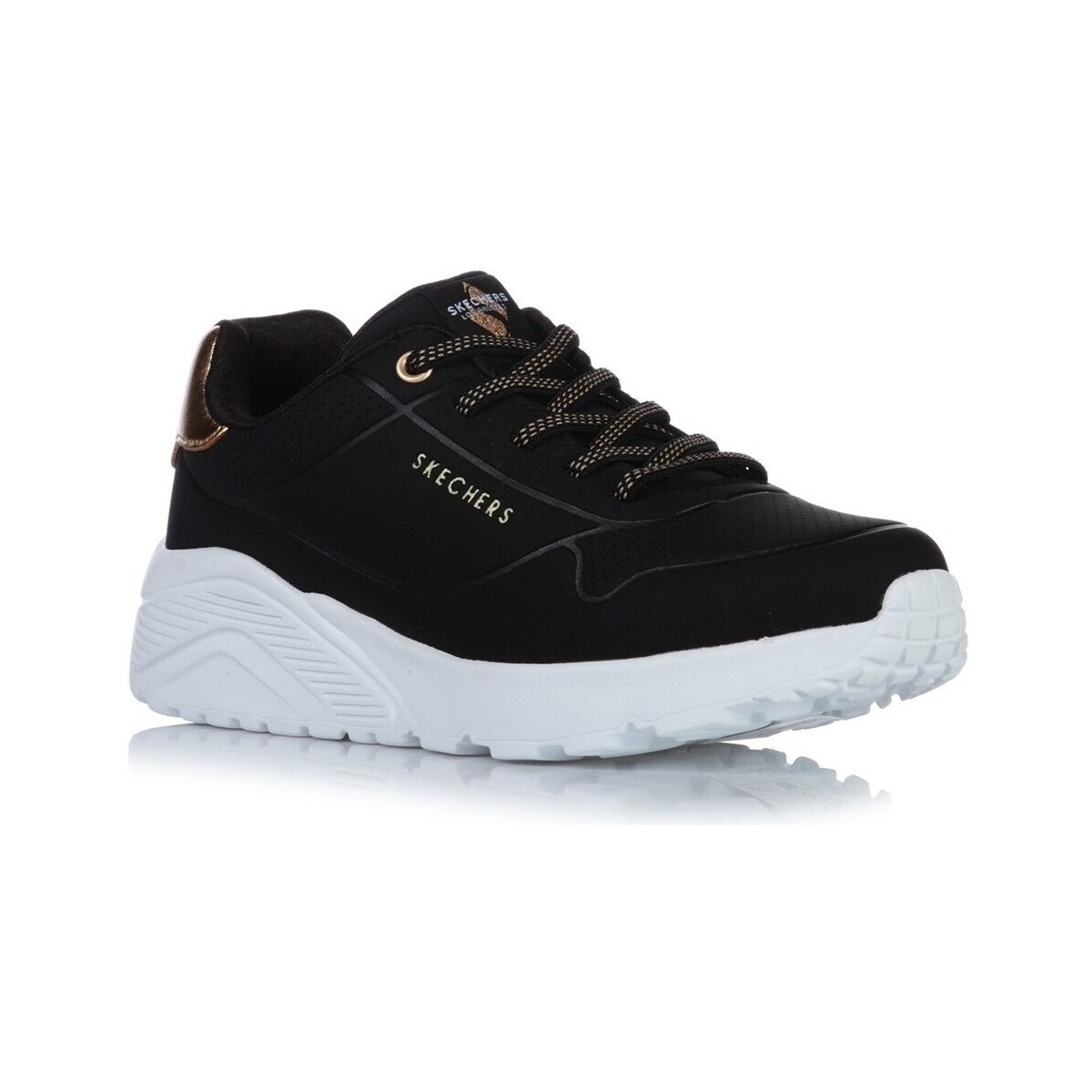 Skechers  Uno Lite metallic  Černá