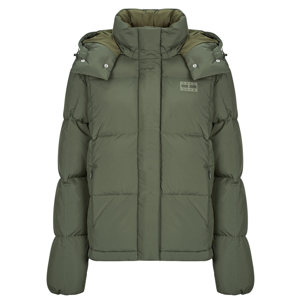 Tommy Jeans  TJW ALASKA GRID DOWN JACKET EXT  Khaki