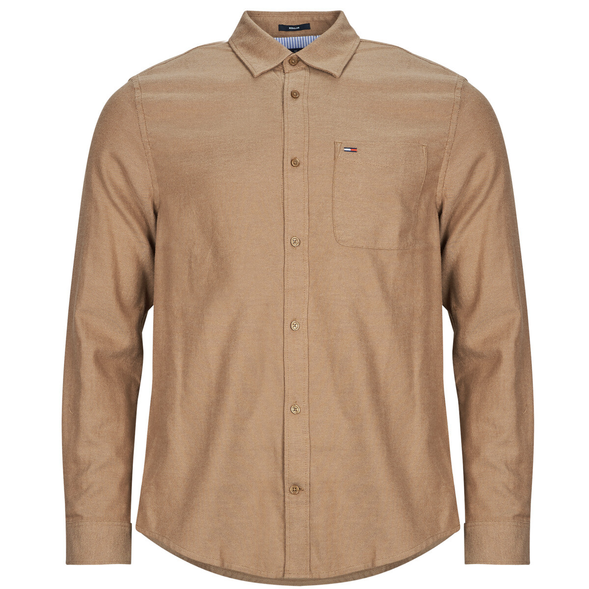 Tommy Jeans  TJM REG FLANNEL SHIRT EXT  Béžová