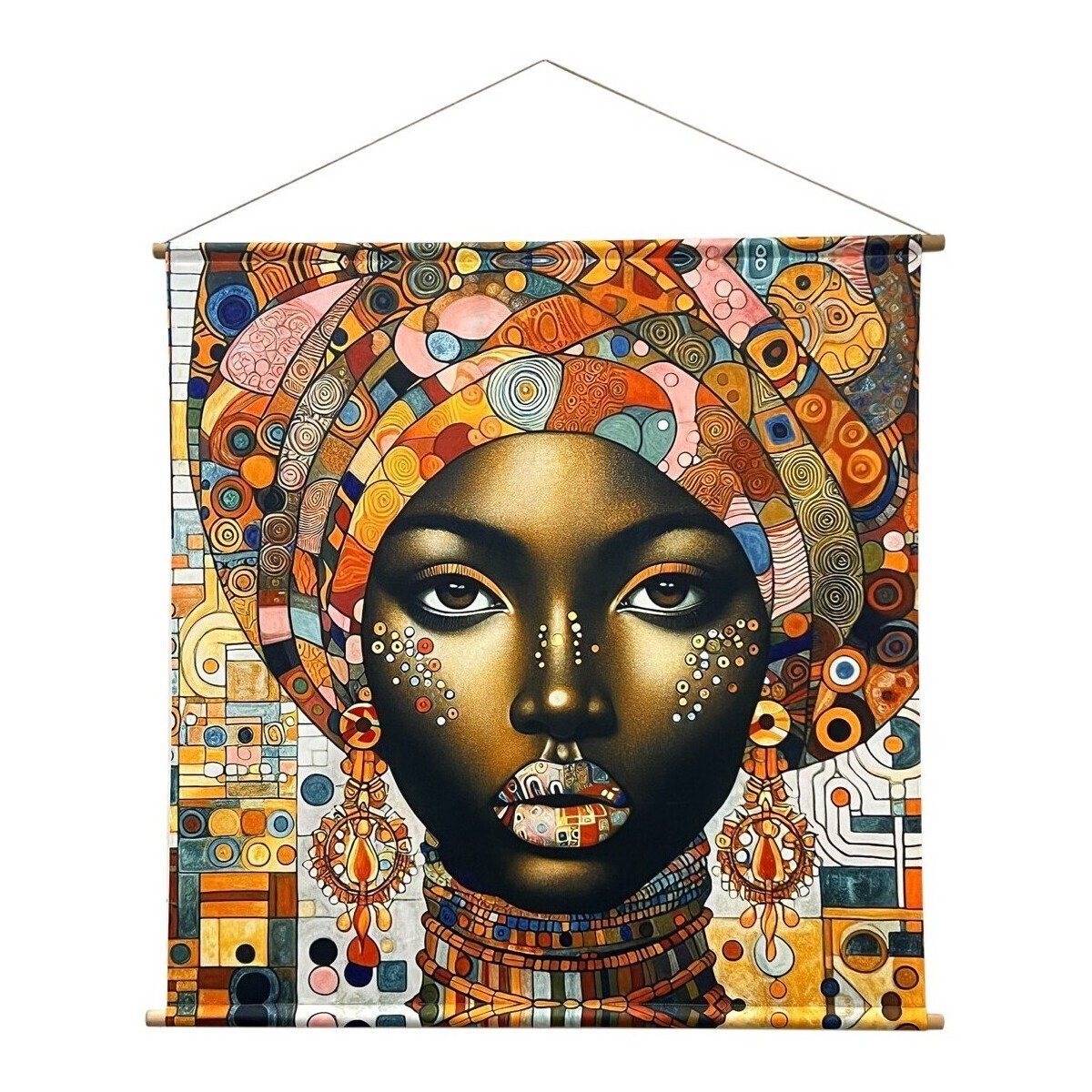 Signes Grimalt  Africké Rolovatelné Plátno  Hnědá