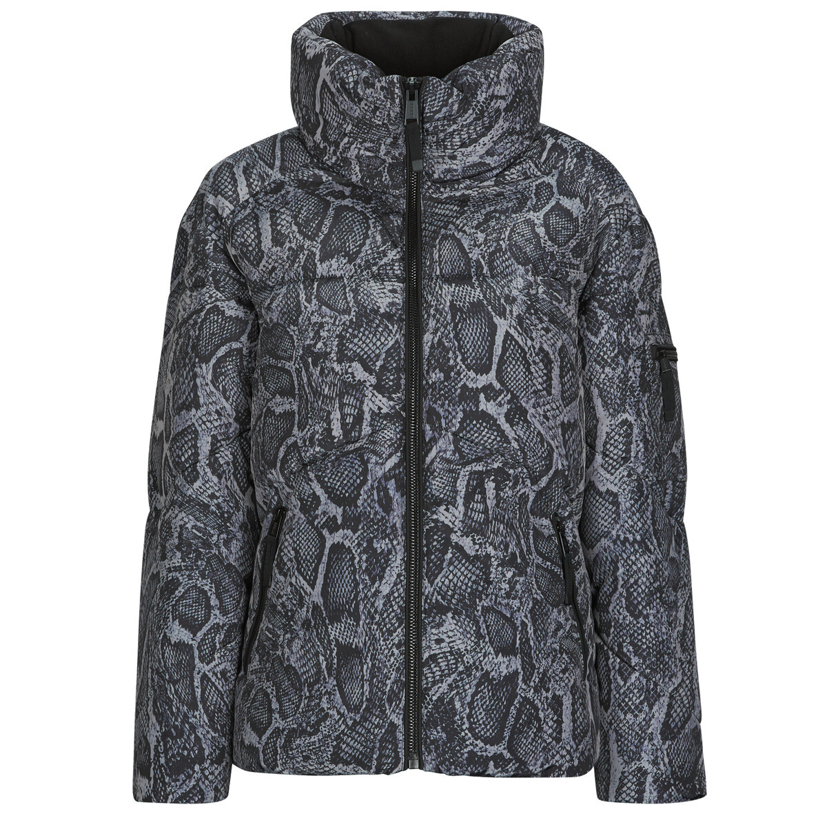 Guess  MARTINA PRINT CROP  Šedá