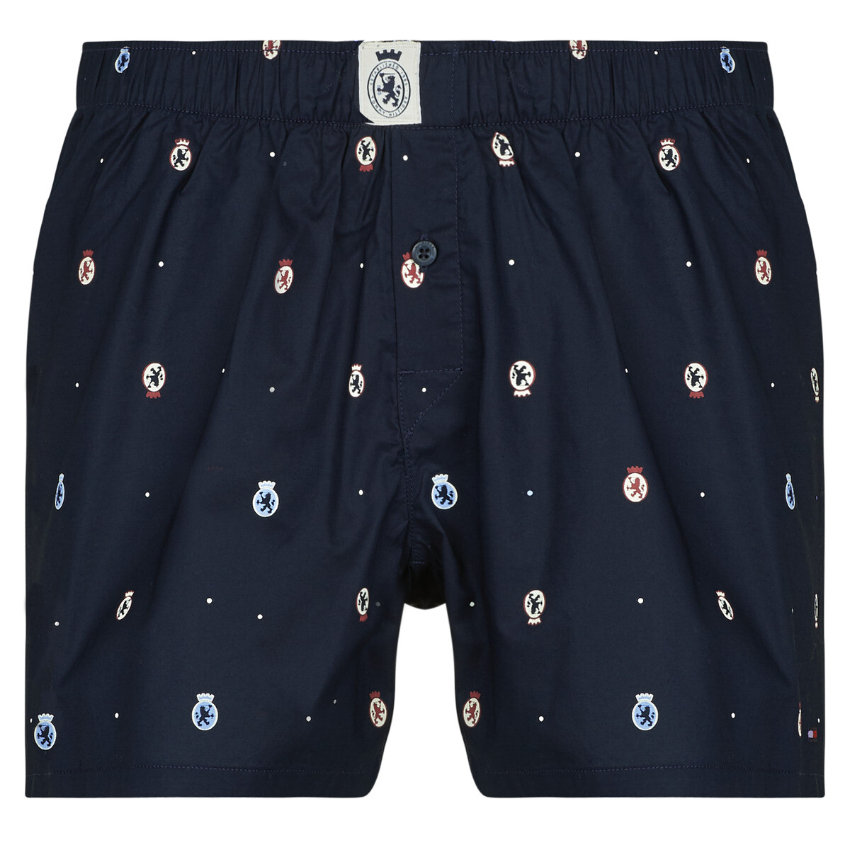 Tommy Hilfiger  SINGLE WOVEN BOXER  Tmavě modrá