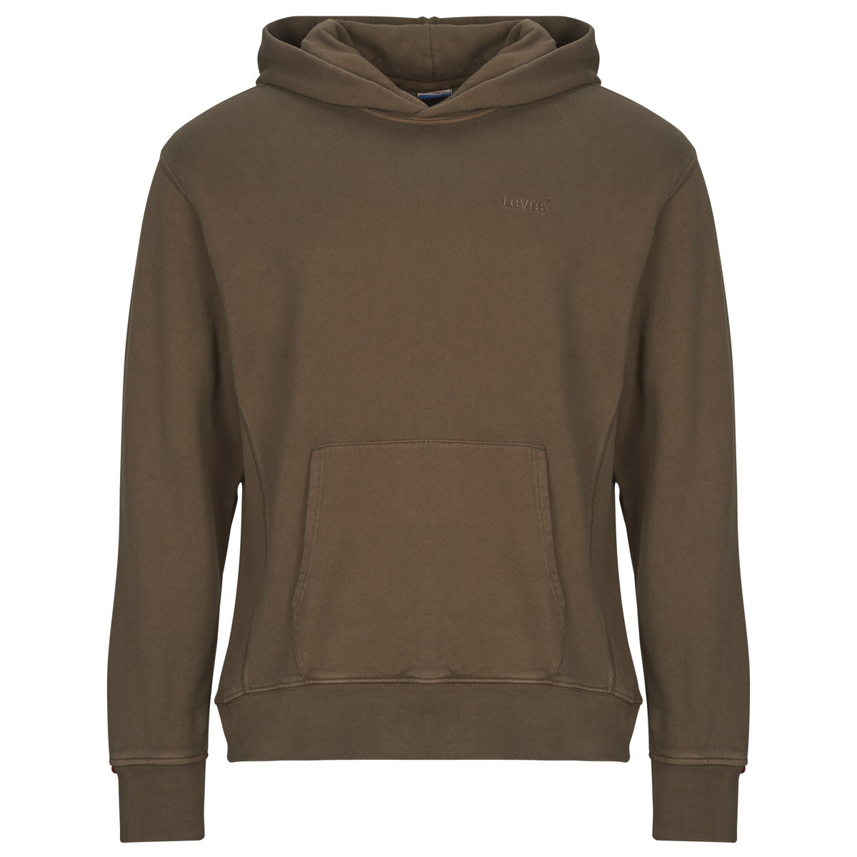 Levis  THE AUTHENTIC HOODIE  Hnědá
