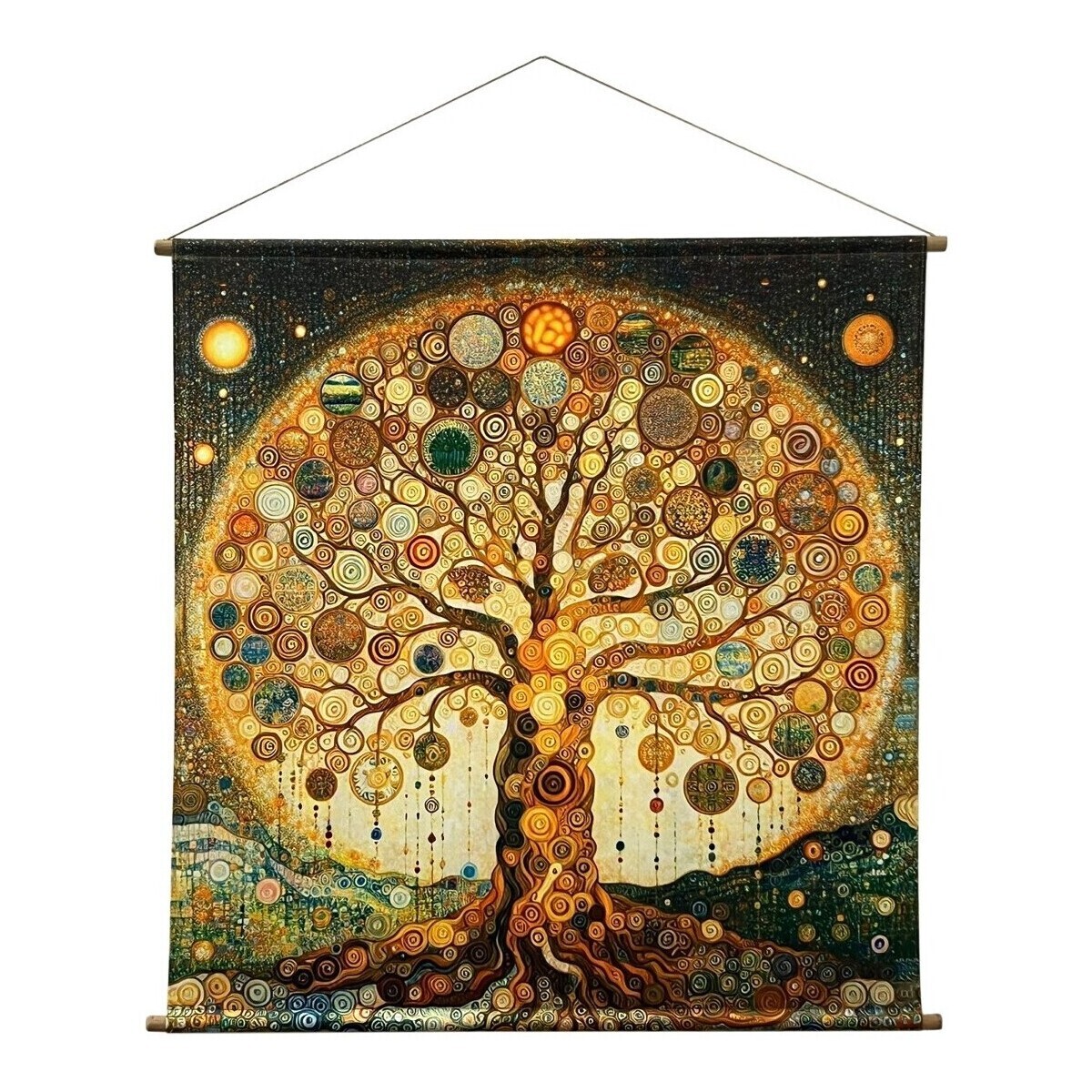 Signes Grimalt  Svinovací Plátno Tree Of Life  Zlatá