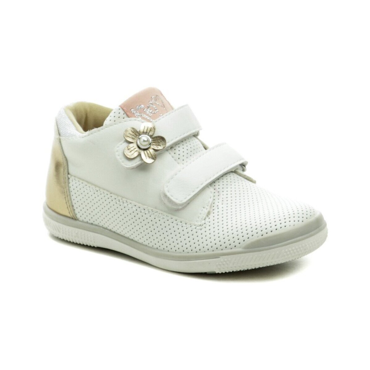 American Club  GC05-21 bílé dívčí polobotky  Bílá