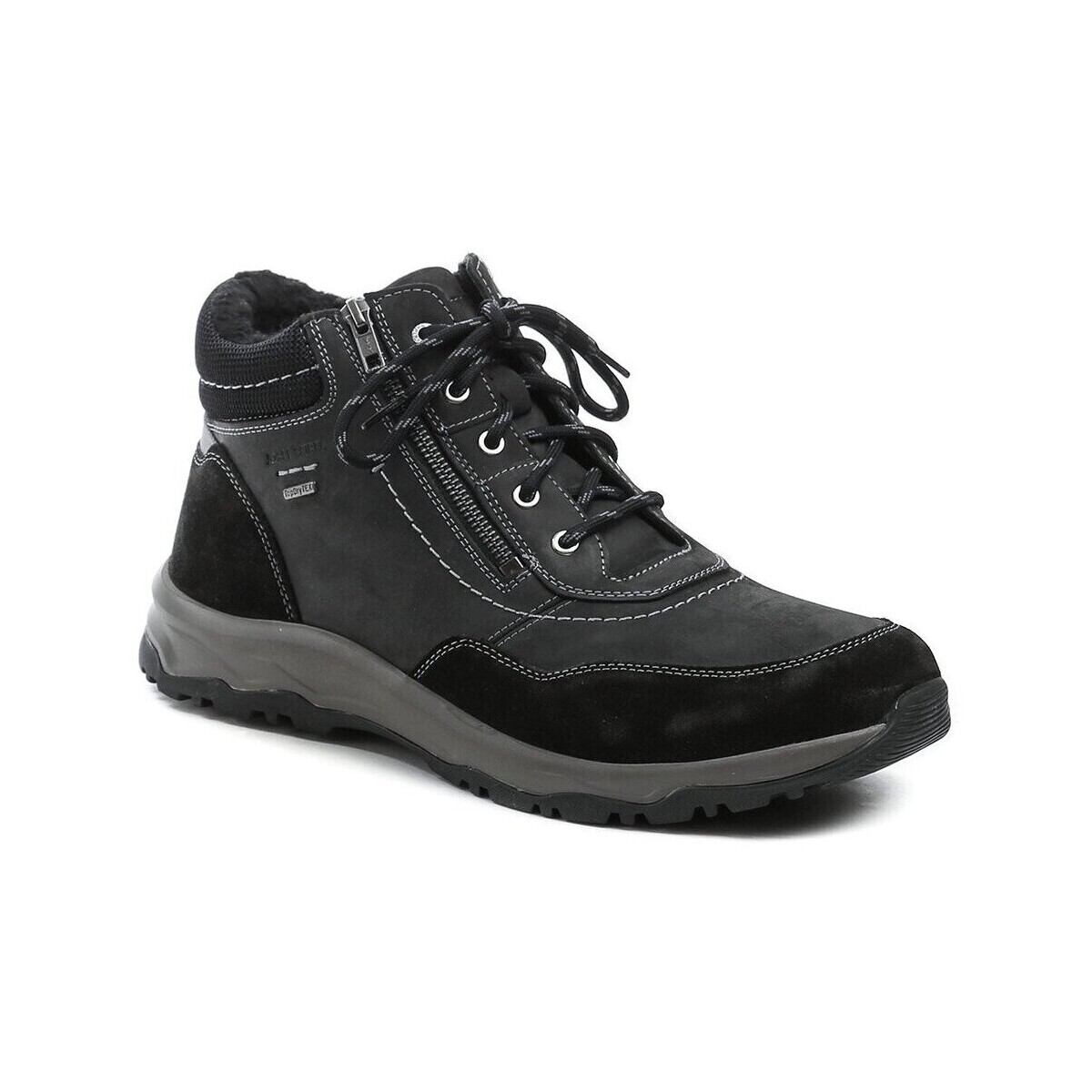 Josef Seibel  14457 černé pánské nadměrné zimní boty  Hnědá