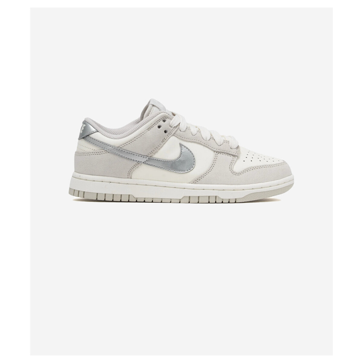Nike  Dunk Low Silver Swoosh (Women's)  Šedá