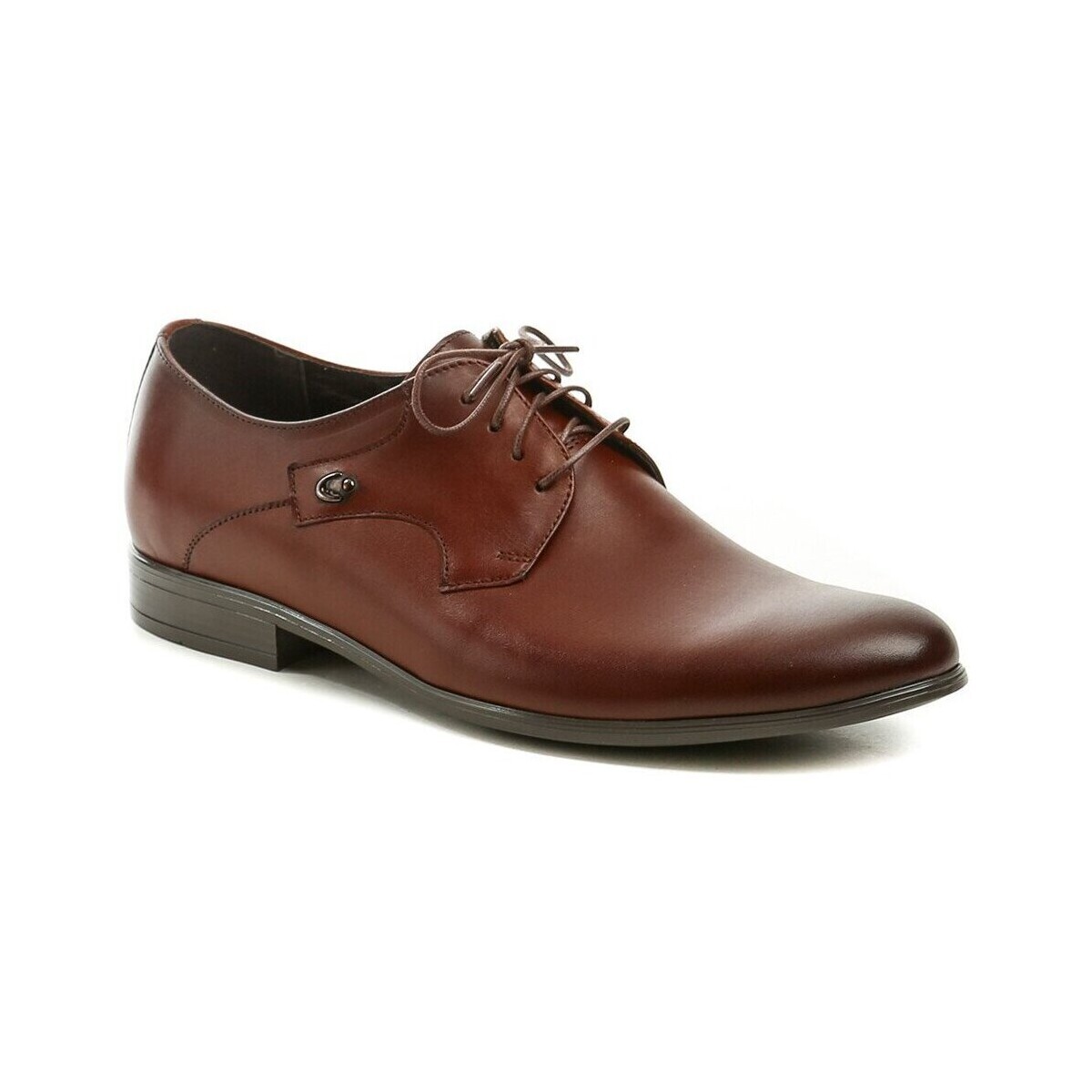 Tapi  B-7582 hnědá pánská společenská obuv  Černá