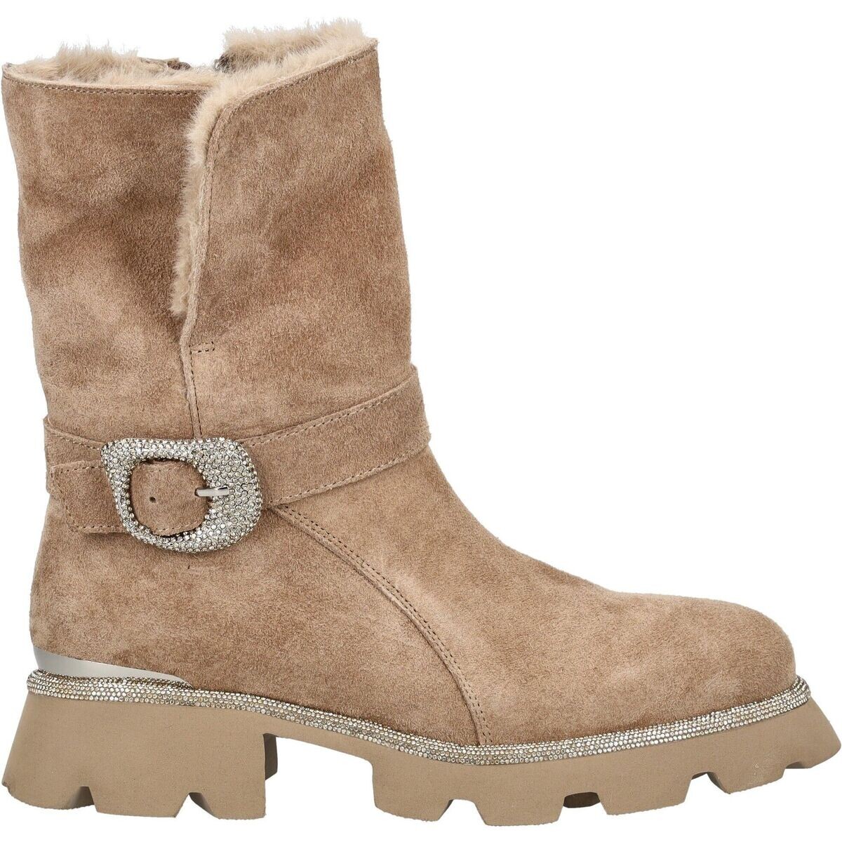 ALMA EN PENA  Stiefelette  Béžová