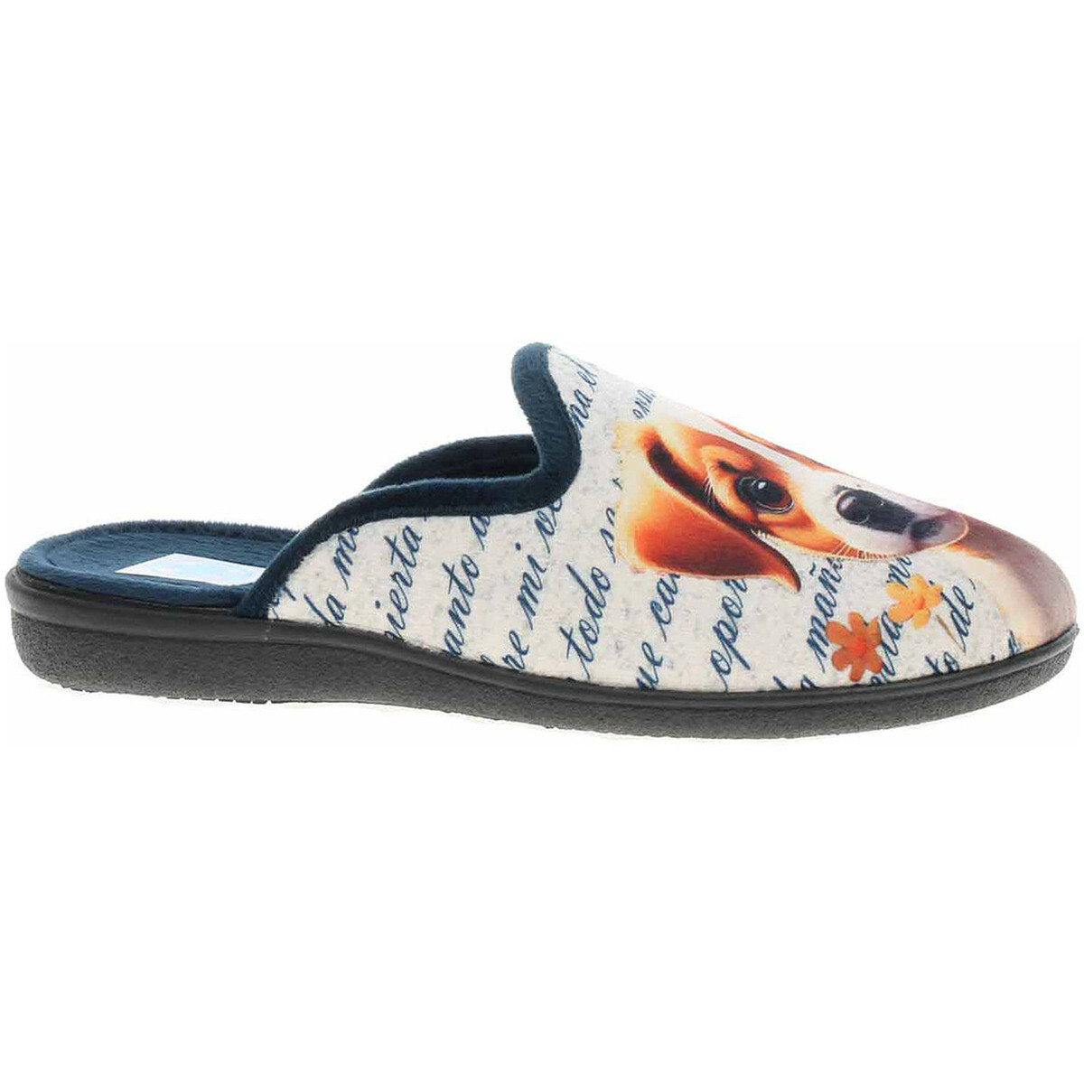 Medi Line  Dámské domácí pantofle  1519-025 marino  Modrá