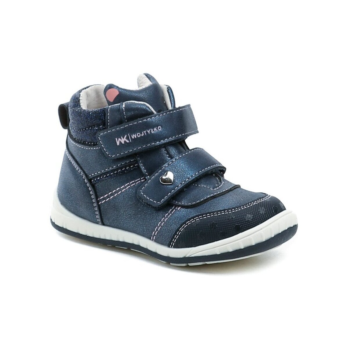 Wojtylko  1T26082 modré dívčí polobotky  Modrá