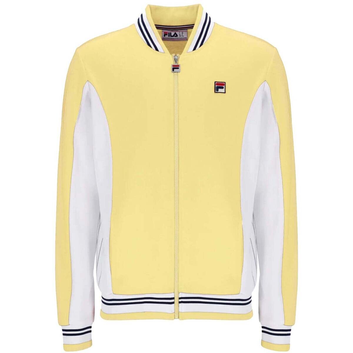Fila  Settanta Baseball Track Top Jacket Raffia/White/ Navy  Žlutá