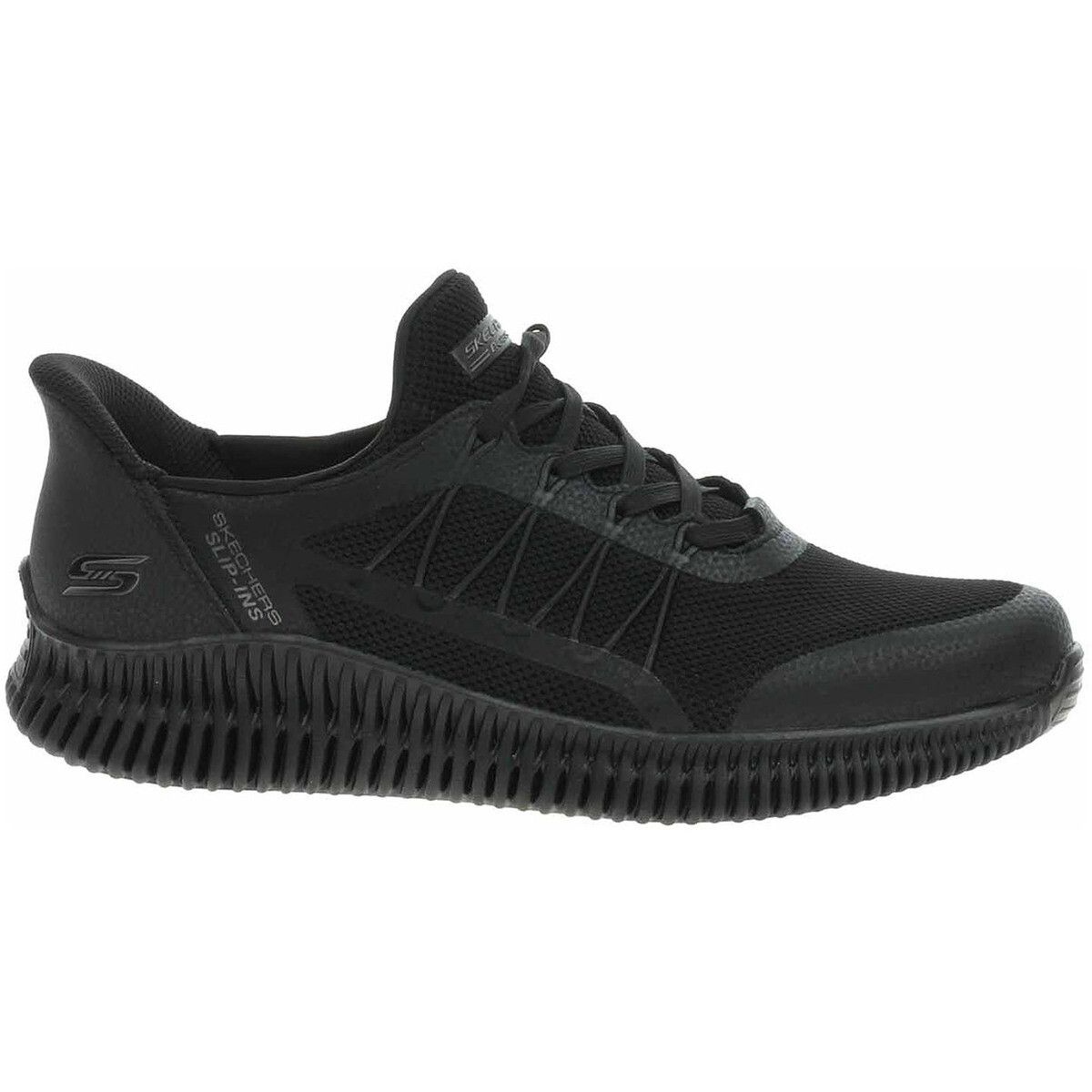 Skechers  Slip-ins: BOBS Geo Lite - Fixed Edge black  Černá