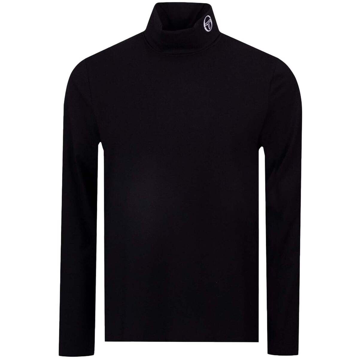 Sergio Tacchini  Edward Roll Neck T-Shirt Black  Černá