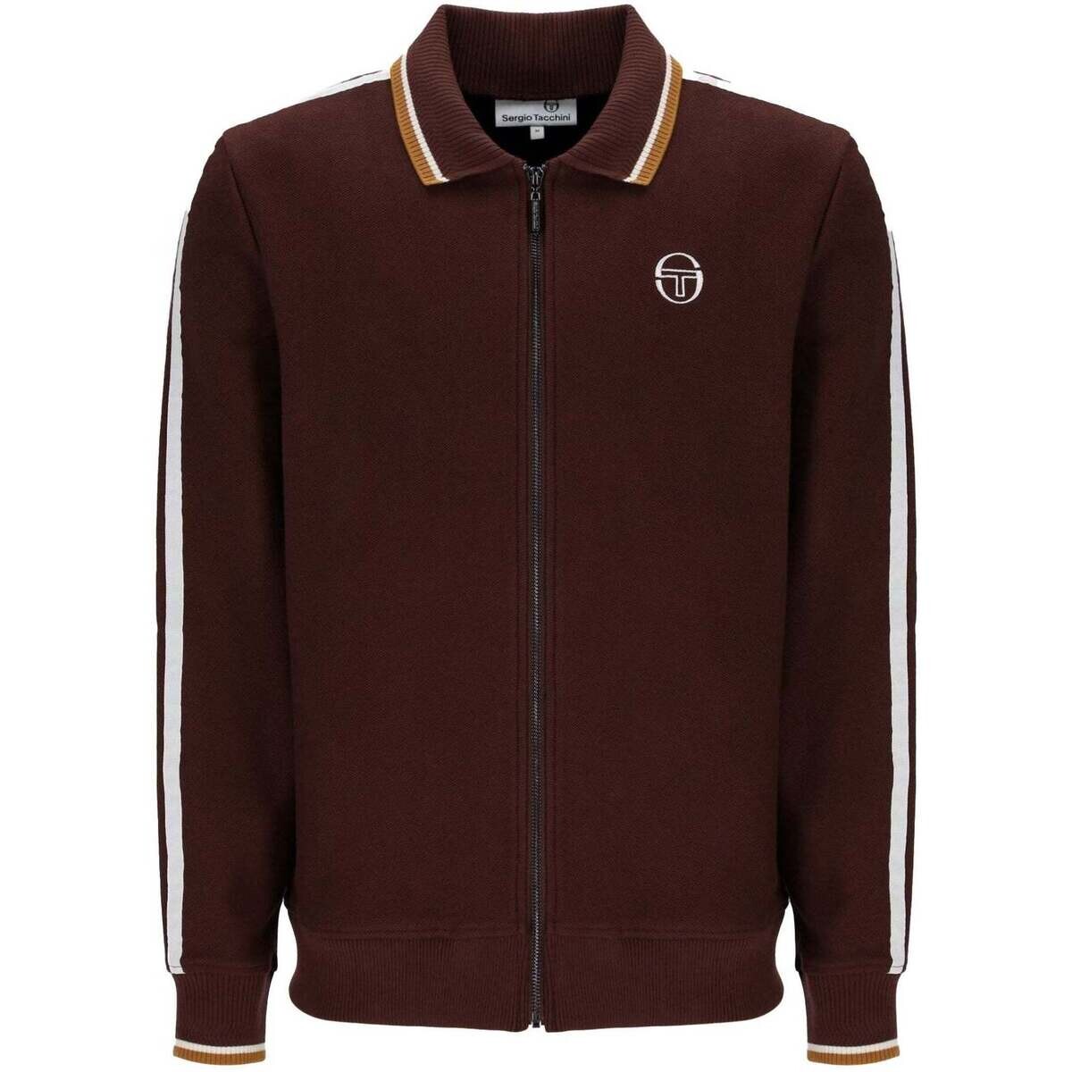 Sergio Tacchini  Giorno Track Top Jacket Bitter Chocolate  Hnědá