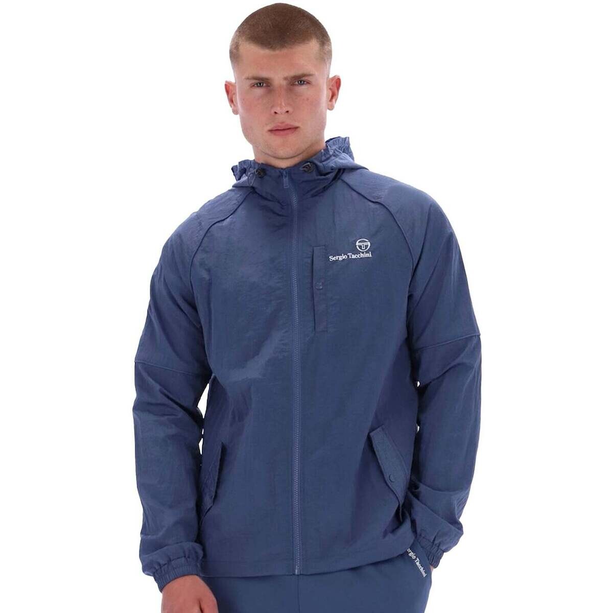 Sergio Tacchini  Maldini Hooded Jacket Vintage Indigo  Fialová