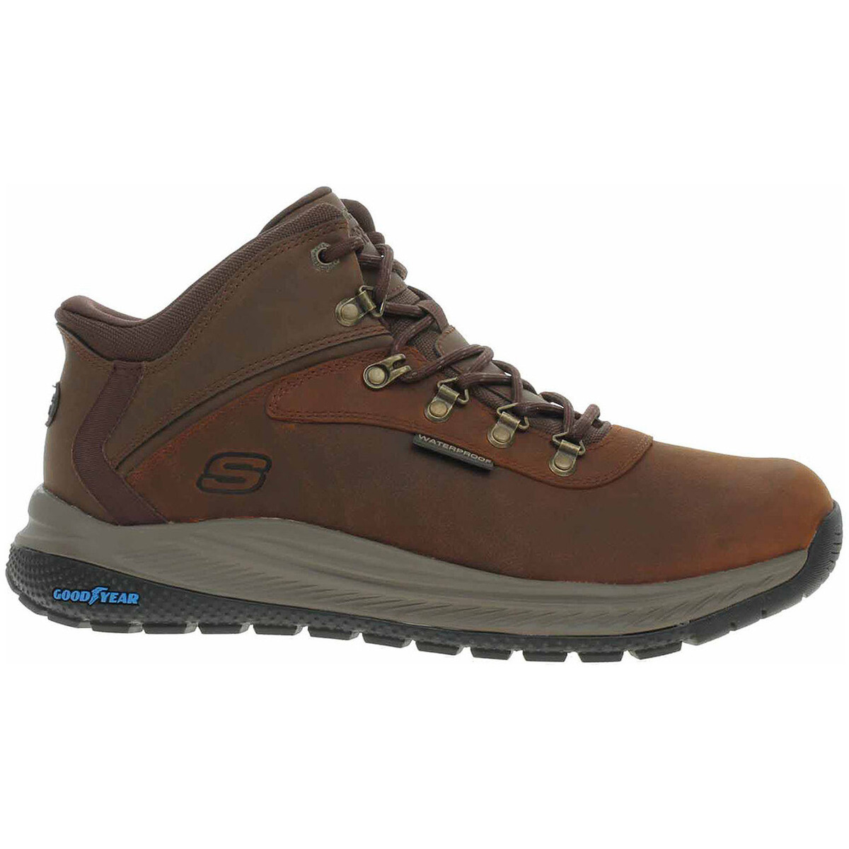 Skechers  Slip-ins Waterproof Relaxed Fit: Meroe - Pikeman brown  Hnědá