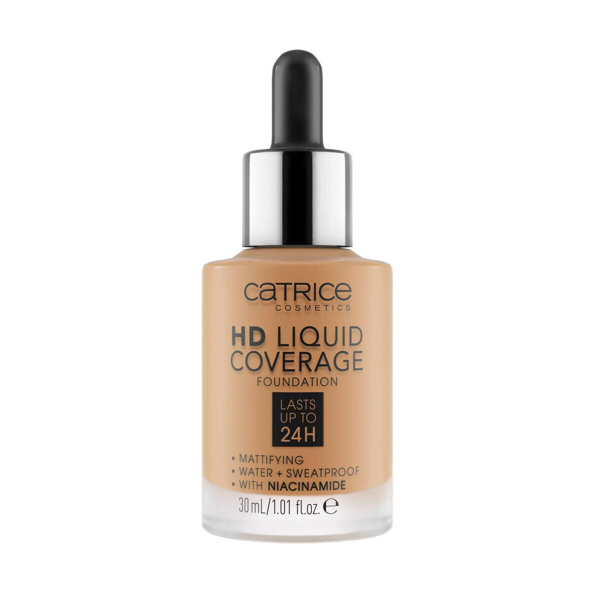 Catrice  HD Coverage Liquid Foundation - 48 Desert Beige  Béžová