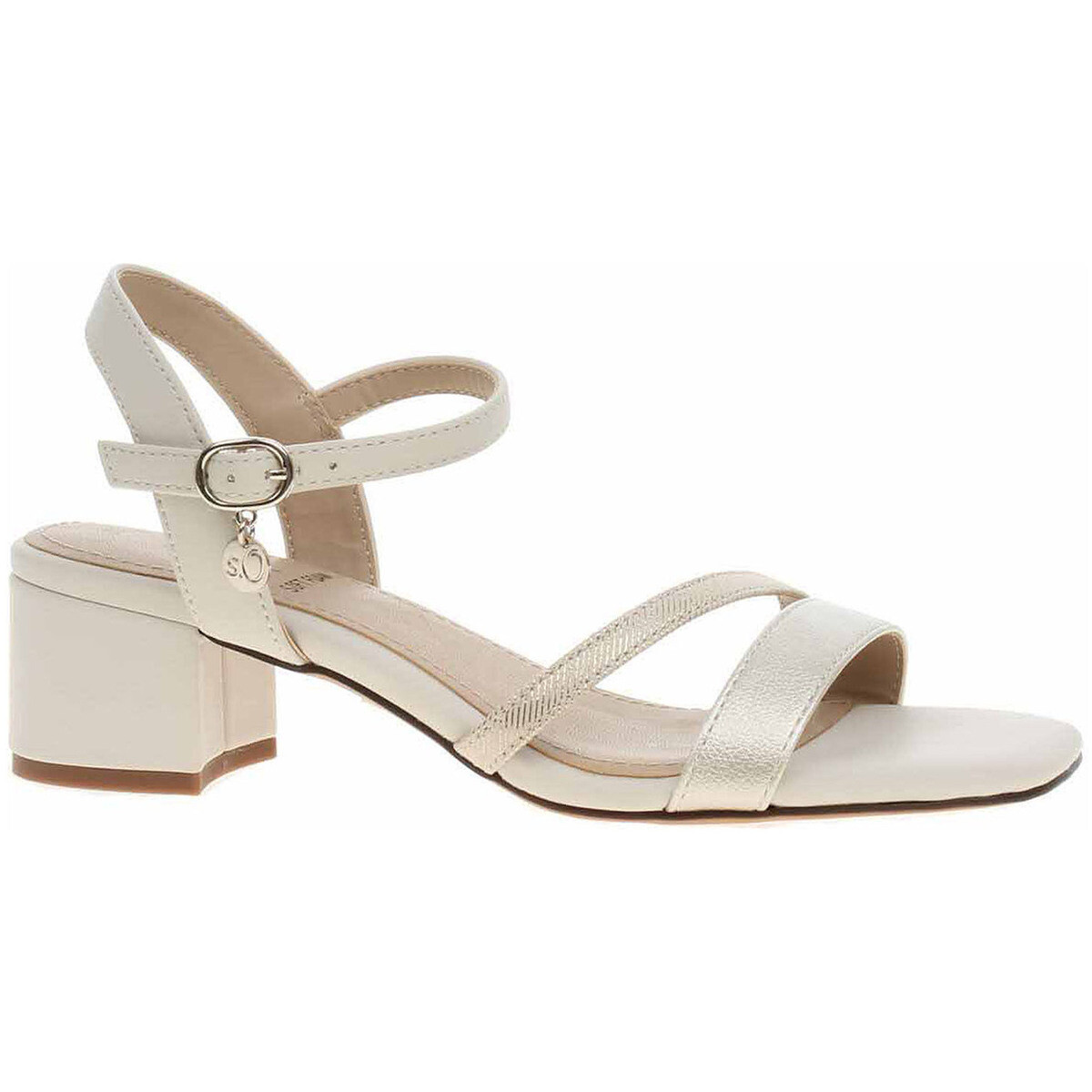 S.Oliver  Dámská společenská obuv  5-28207-42 beige comb  Béžová