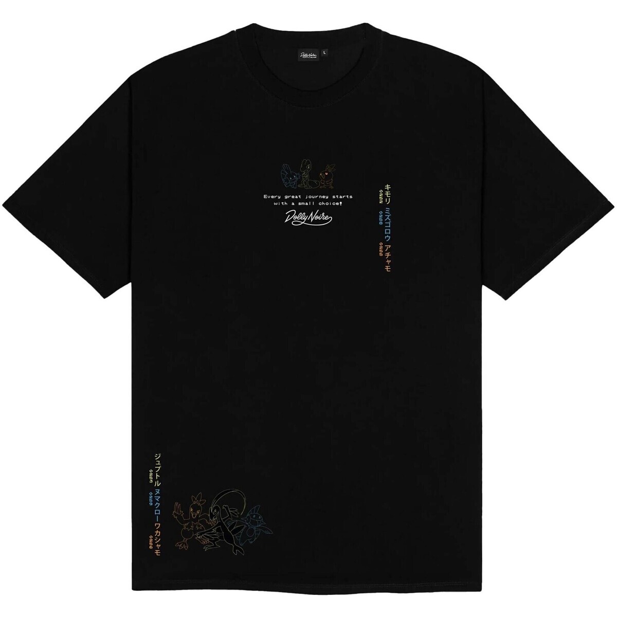 Dolly Noire  Starters Iii Tee  Černá