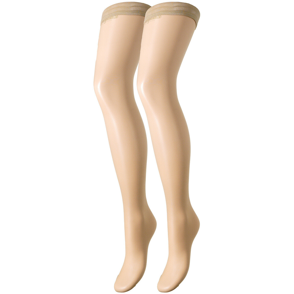 Trasparenze  Autoreggente 8 Denari Capri  Růžová