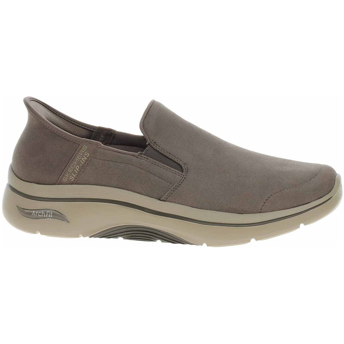 Skechers Slip-Ins: Go Walk Arch Fit 2.0 - Quest dark taupe Šedá
