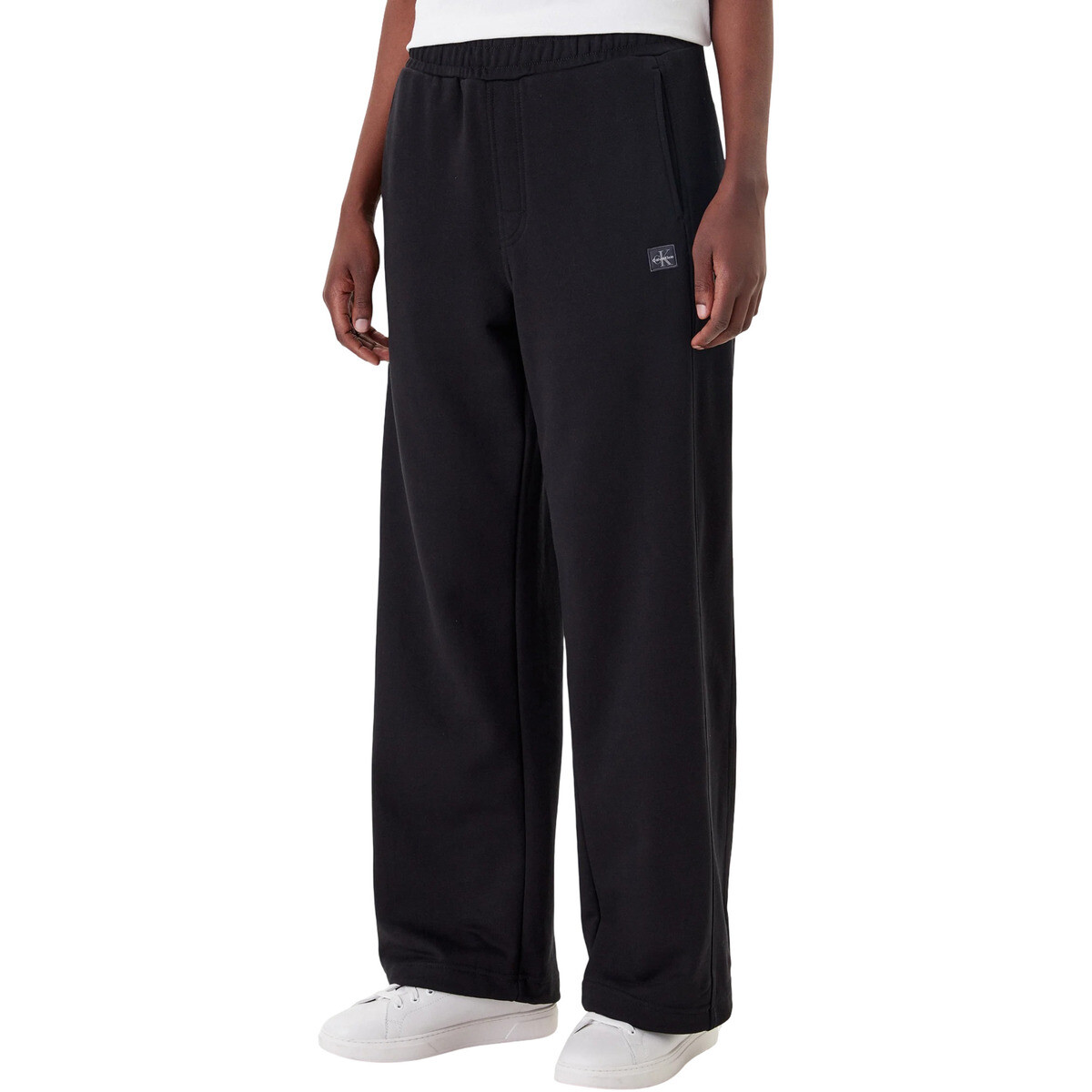 Calvin Klein Jeans  A- FRENCH TERRY BADG LV047C249G  Černá