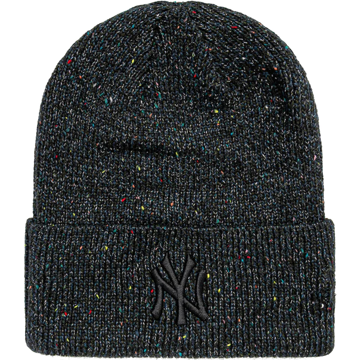 New-Era  Wmns Glitter Beanie New York Yankees Hat  Černá