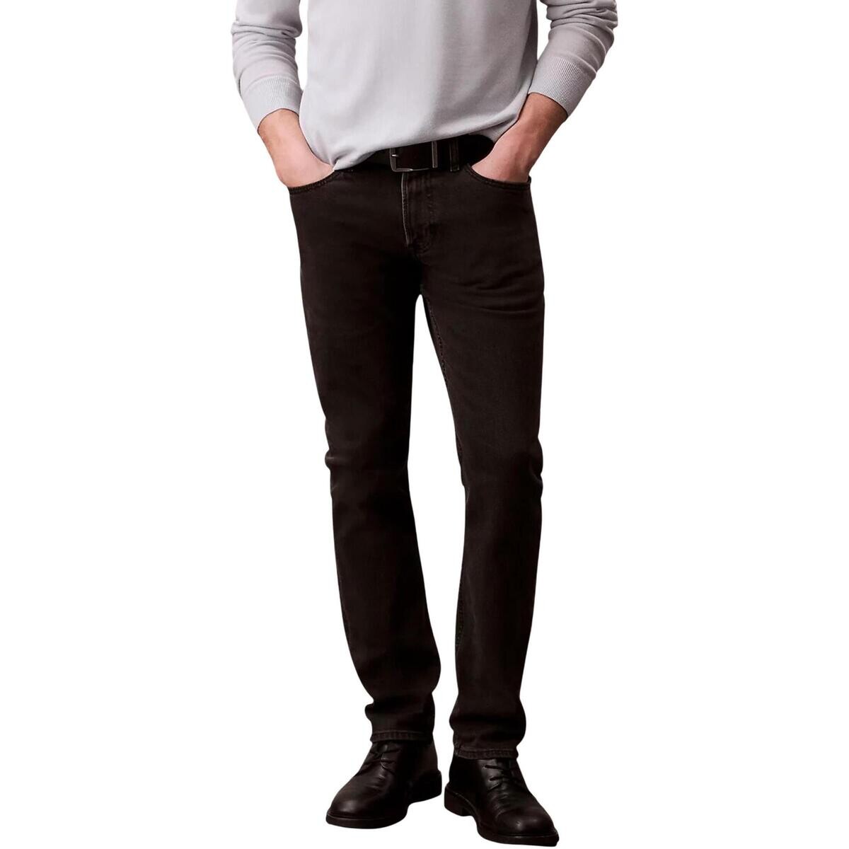 Calvin Klein Jeans  SLIM CK ESSENTIAL BL LV04RB738G  Černá