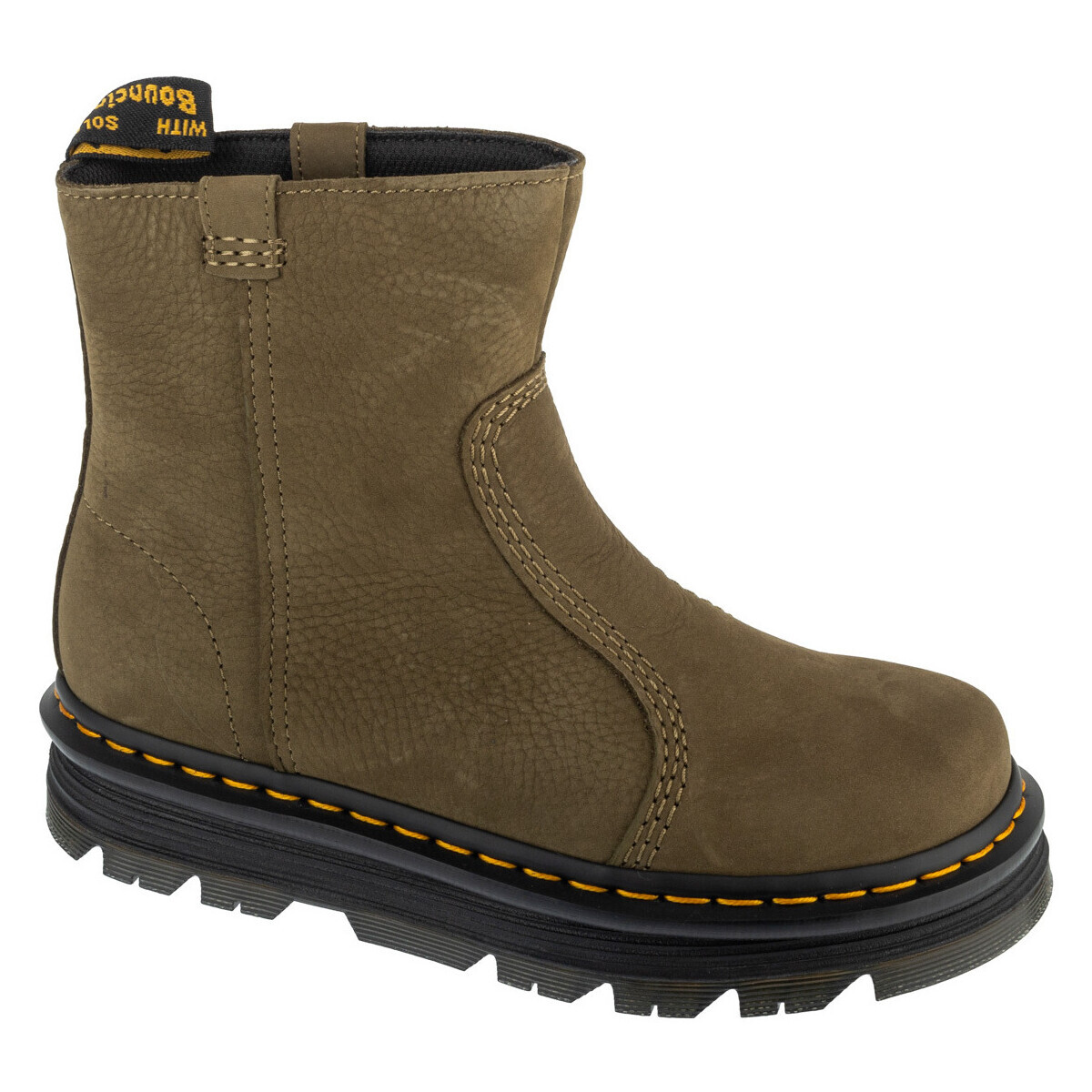 Dr. Martens  ZebZag Rigger Boot  Hnědá