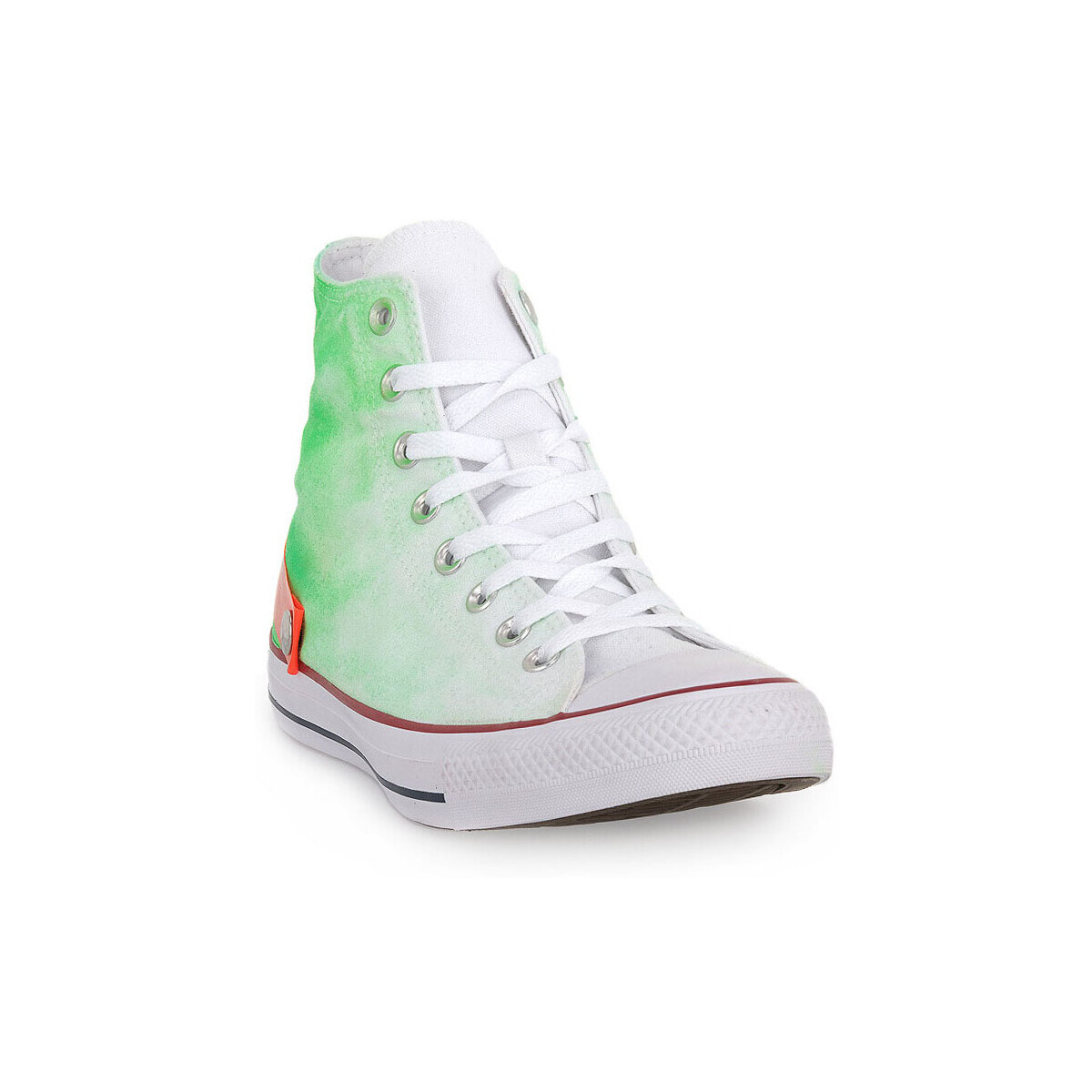 Converse  ALL STAR  CANVAS KOES GREEN  Bílá